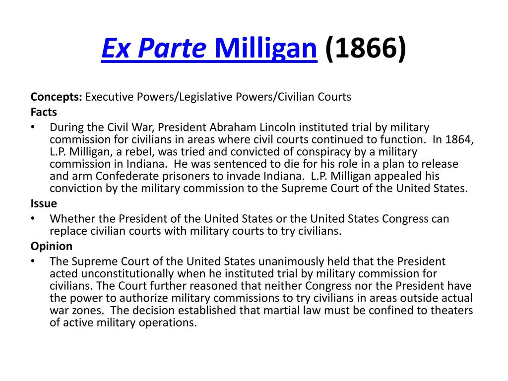 Important Court Cases. ppt download